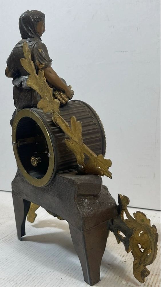 Orologi da terra & Orologi da parete: Französische Kaminuhr – Usato da Bern venduto da Yunkom 6