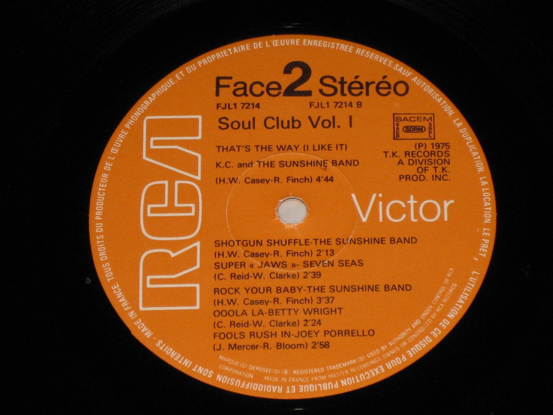 Dischi in vinile: LP - SOUL CLUB VOL. 1 – Usato da Steckborn venduto da Quo7 2