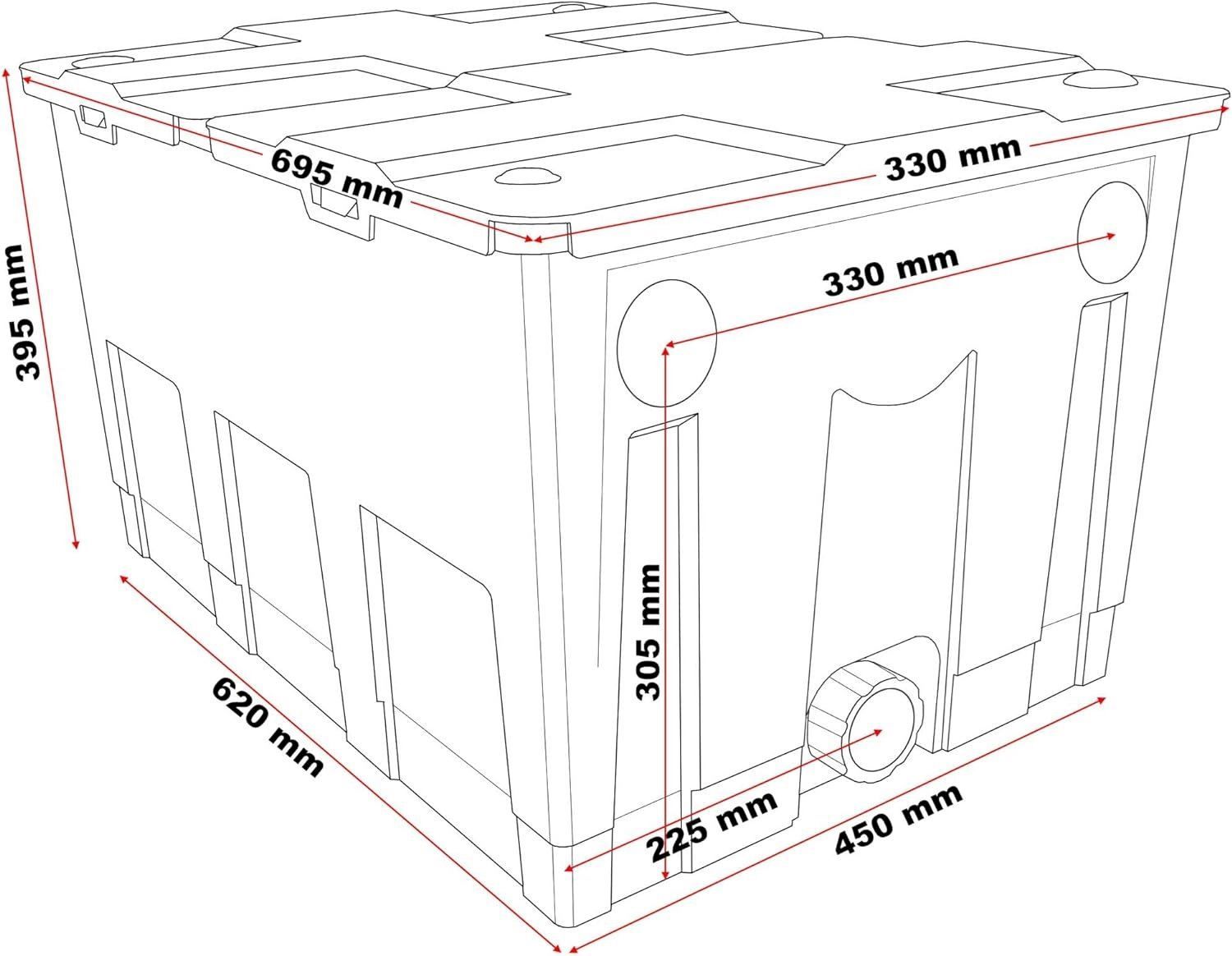 Stagni & Fontane ornamentali: SunSun CBF-550 Bio Teichfilter – Nuovo e nell'imballaggio originale da Bottighofen venduto da zaap 5