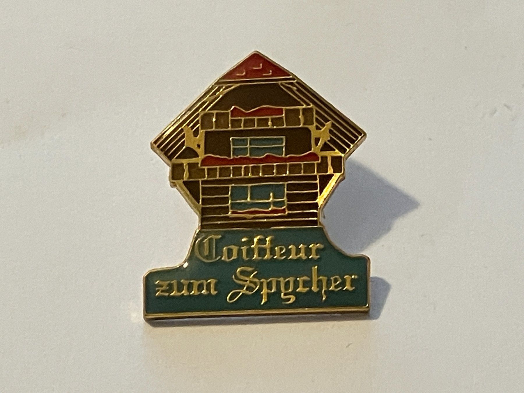 Placchette & Badge: 1 Pin Coiffeur Spycher – Usato da Basel venduto da djwwpp