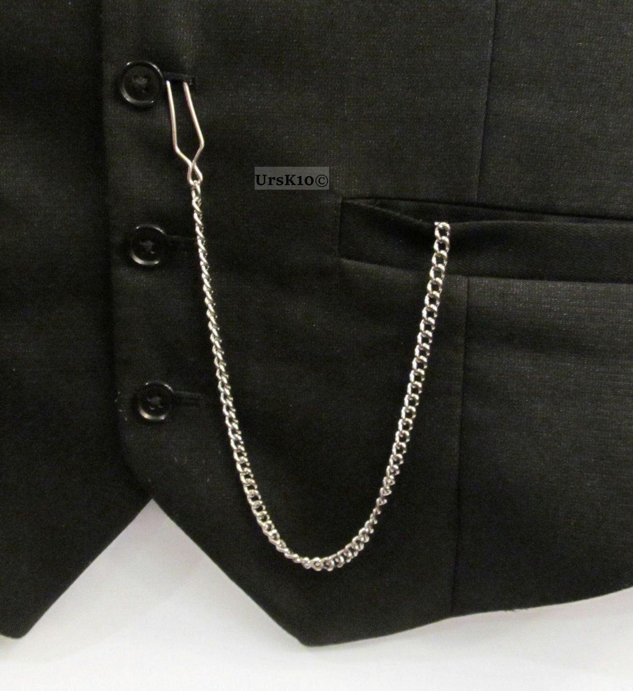 Uhren: Taschenuhr mit Springdeckel silber glänzend mit Kette – Neu und originalverpackt aus St. Margarethen TG von ursk10 6