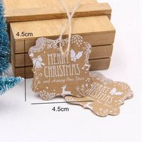 50 STK. MERRY CHRISTMAS ETIKETTEN B