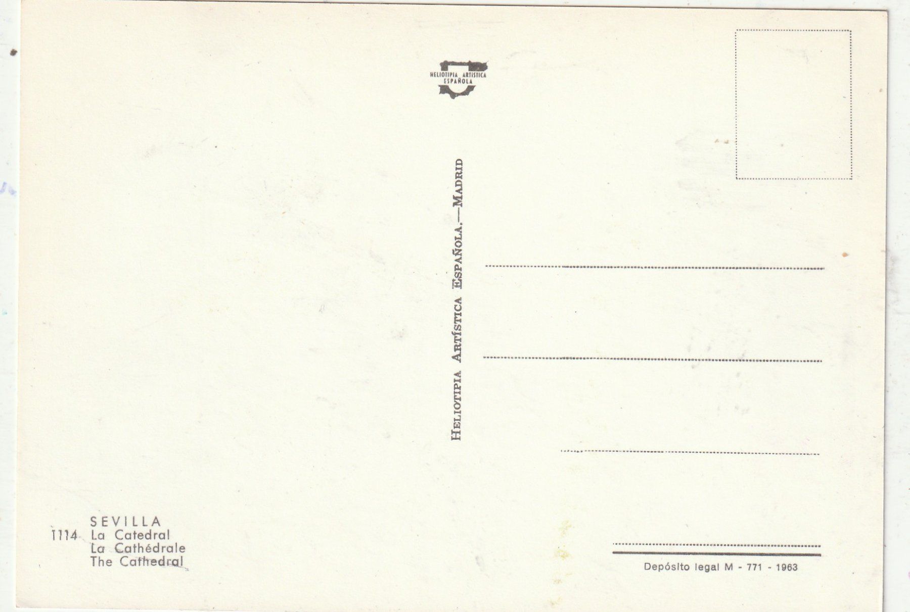 Cartoline postali: Sevila – Usato da Lumbrein venduto da made02 1