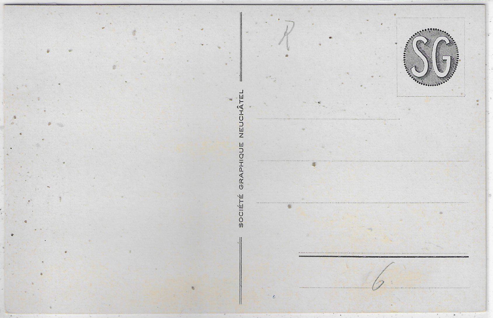 Cartoline postali: Le Locle - Vue generale - Litho – Usato da Ettingen venduto da Kartenplanet 1