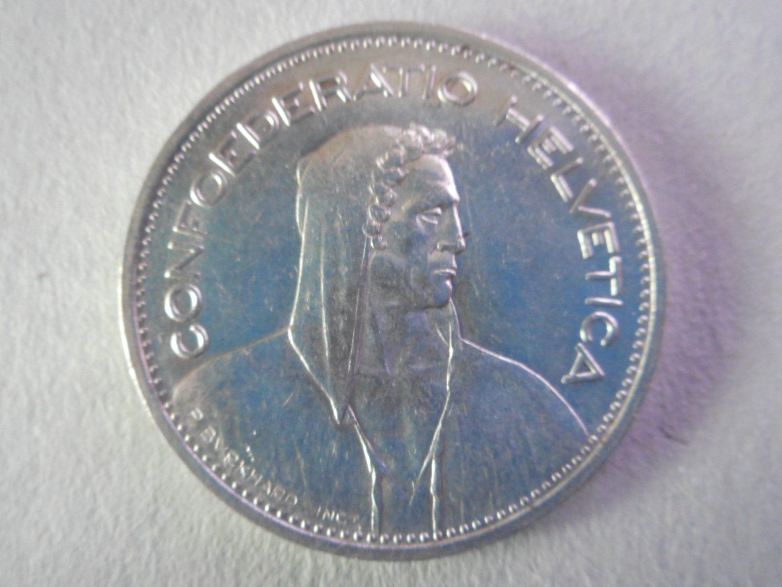 Tutti le monete: 5 Fr. 1952  silber – Usato da Kriegstetten venduto da pizlad2010 2