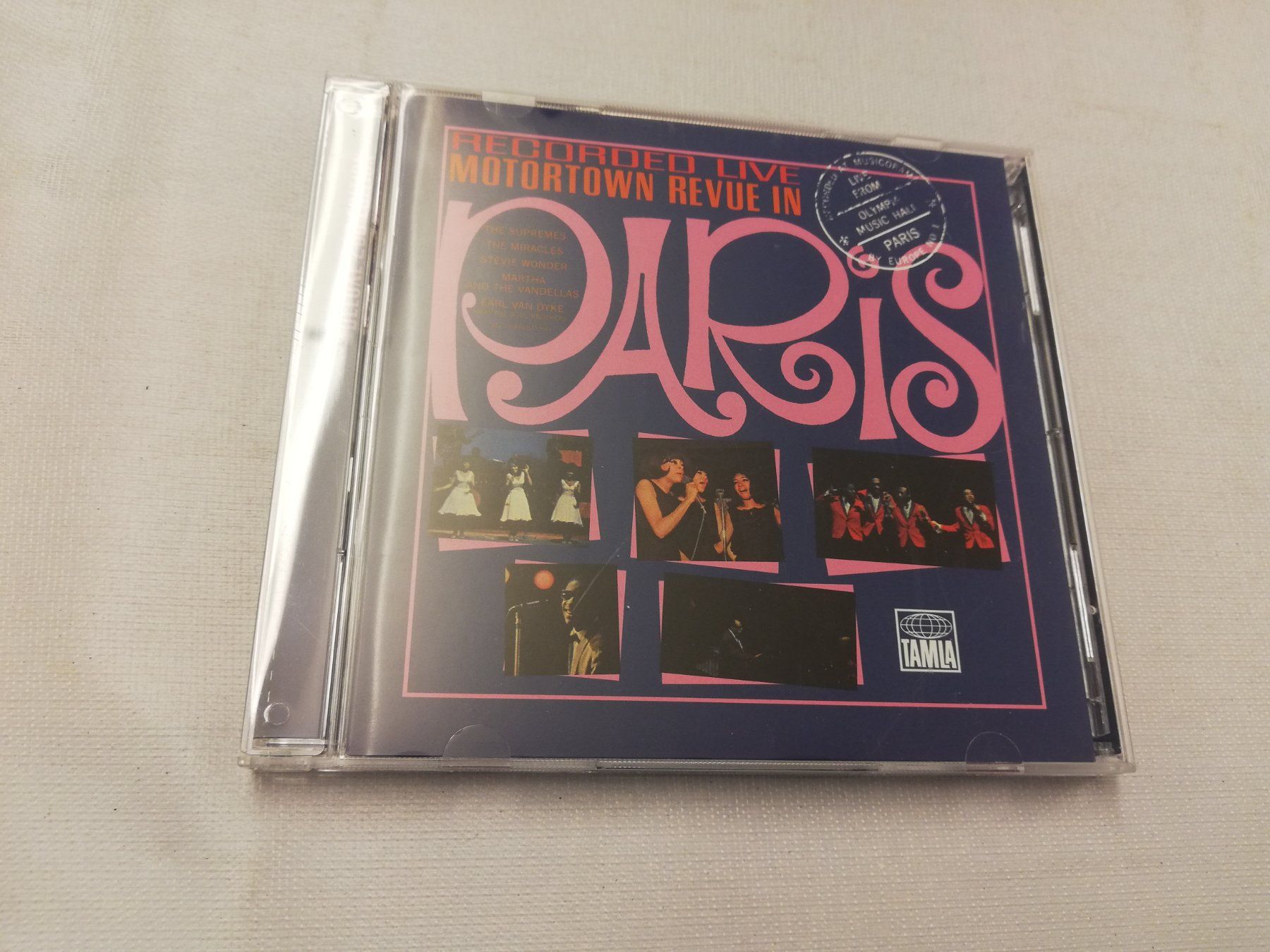 CD: MOTORTOWN REVUE IN - PARIS – Usato da Bern venduto da Vinylsound.ch