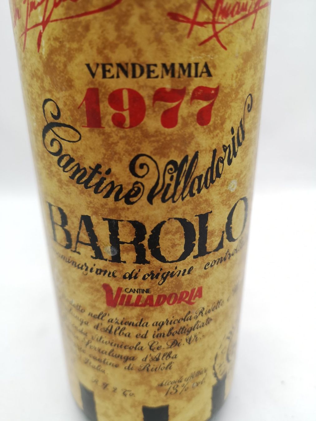 Wein: BAROLO / 1975 - 1976 - 1977 – Neu (gemäss Beschreibung) aus Bulle von italicum 8
