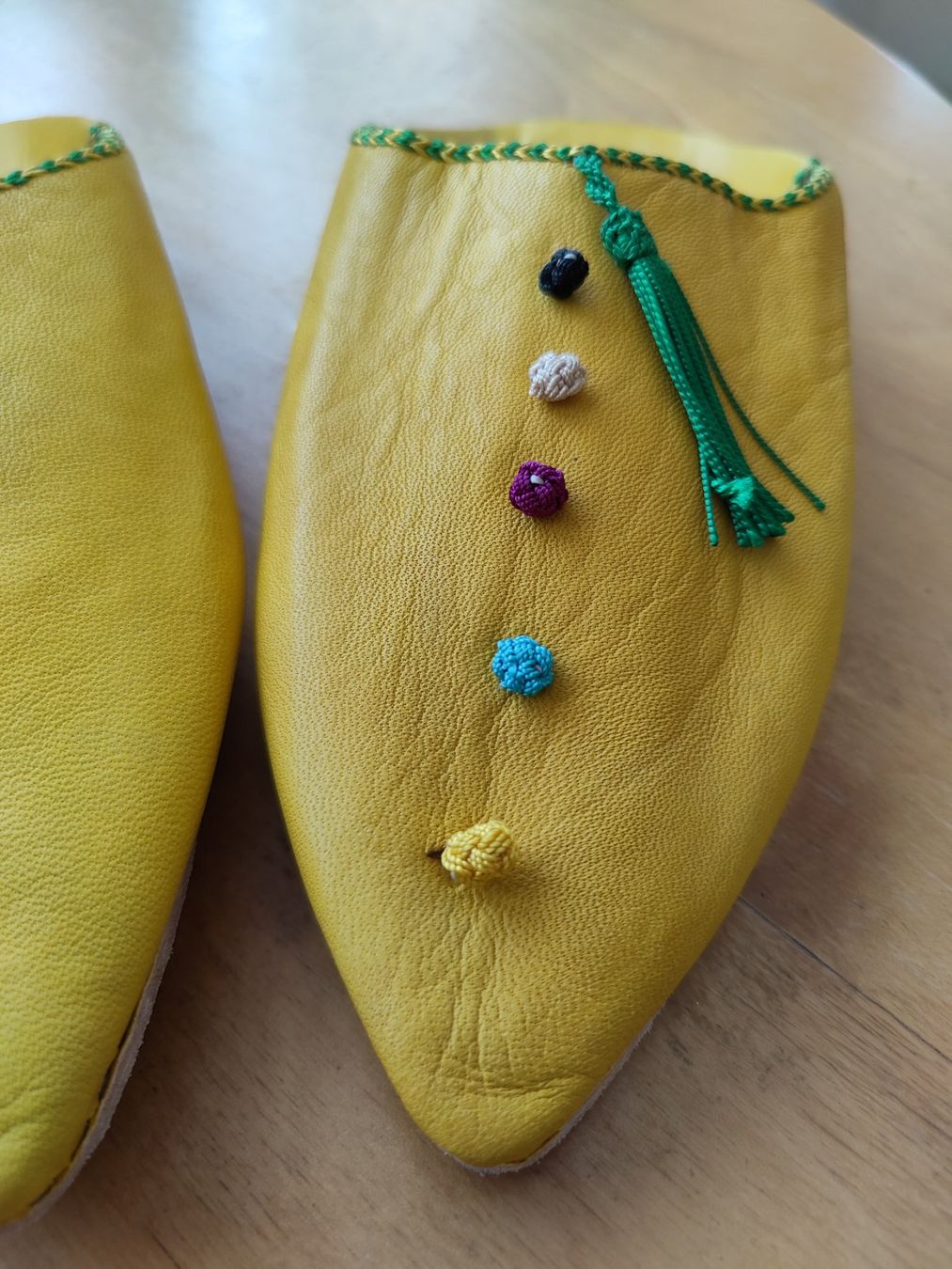 Bape Herrenschuhe: Neue Original Leder-Babouche aus Marokko – Neu (gemäss Beschreibung) aus Zuerich von Gygerss 3