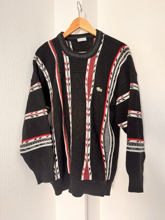 Vintage Lacoste Coogi Style Pullover size 6 L/XL