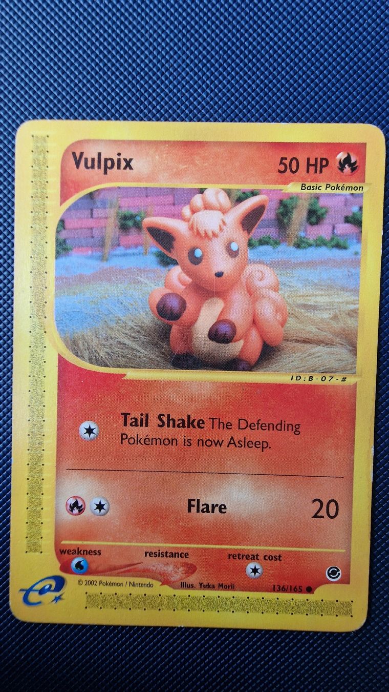 Pokémon Carte collezionabili: Vulpix #136 – Pokémon Expedition – Usato da Veytaux venduto da PocketMonster