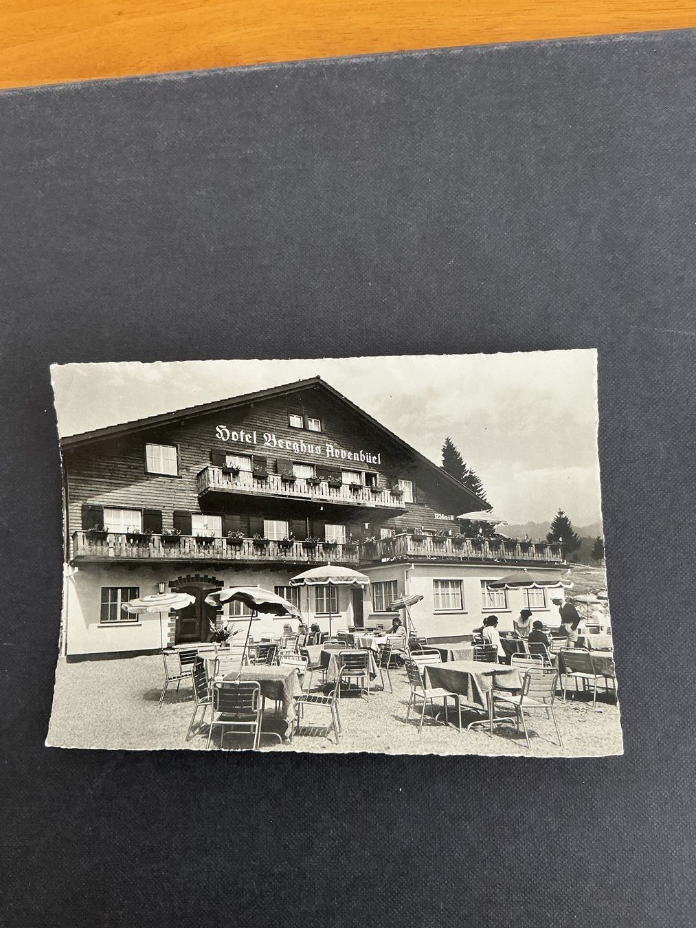 Cartoline postali: Hotel Berghus Arvenbüel Amden am Walensee – Usato da Bassersdorf venduto da F-104fan