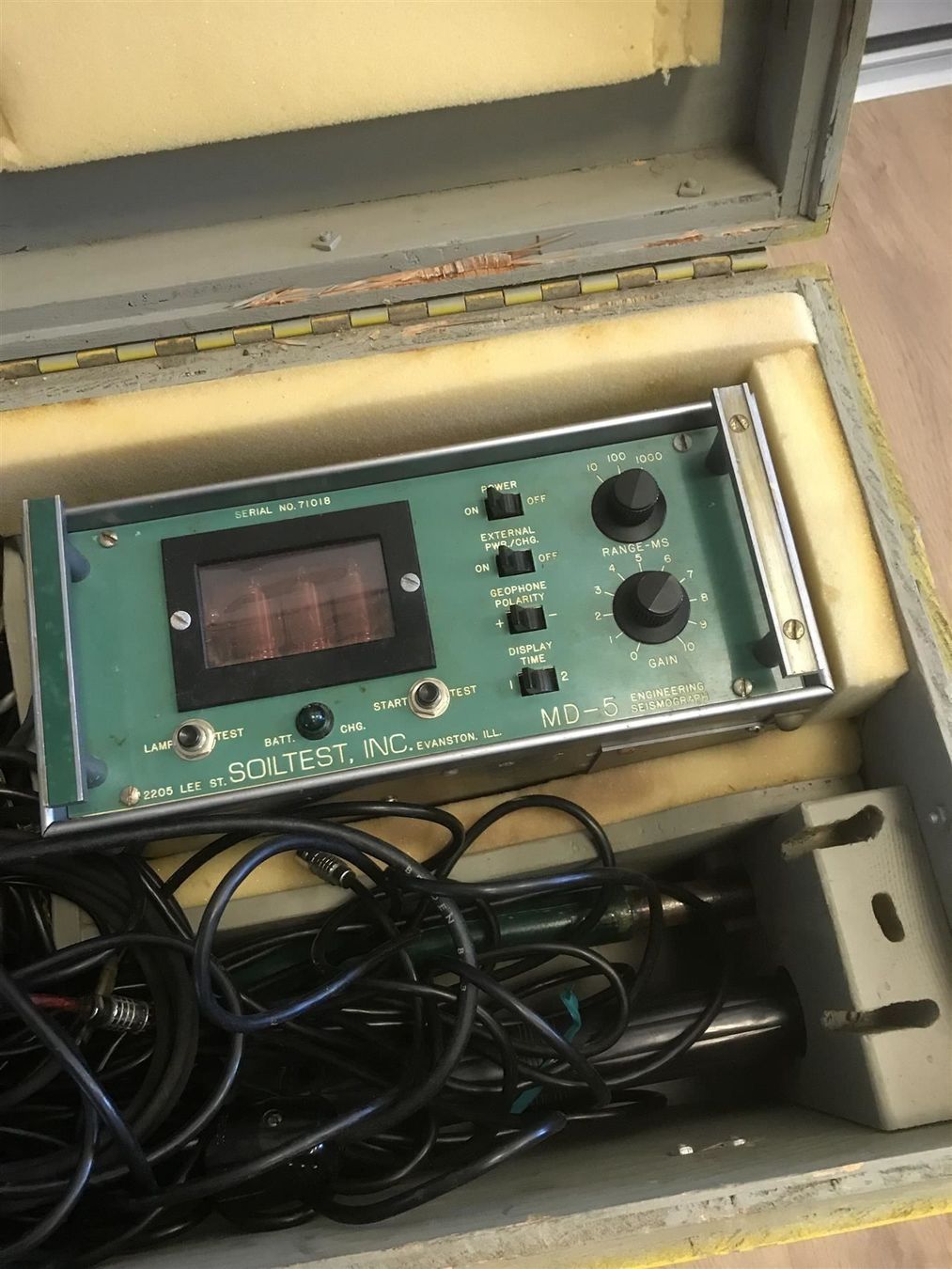 Mesurer: Seismograph zum Testen bei Erdbeben ! – D'occasion à Brügg BE par rutschimedizin 4