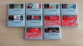 Diverse Spiele für SNES