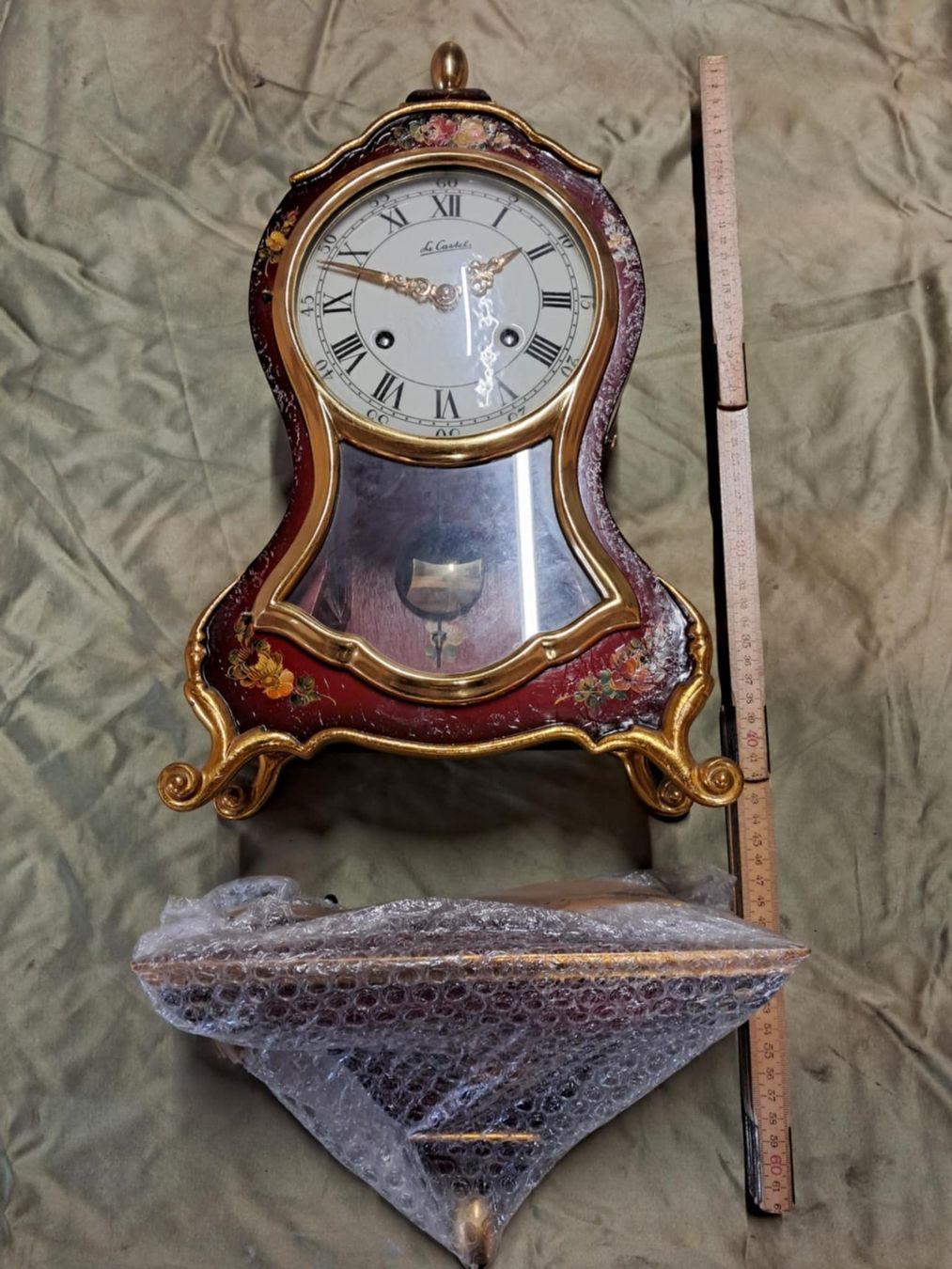 Stand- & Wanduhren: Authentique pendule neuchâteloise "Le Castel" duchesse 58cm – Gebraucht aus PRILLY von 55b_nh8l 1
