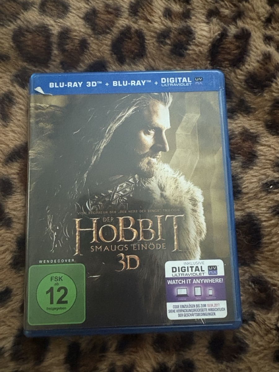Tutti i DVDs: Der Hobbit: Smaugs Einöde 3D Blu-ray +Digital UV  – Usato da Winterthur venduto da nik_pr58