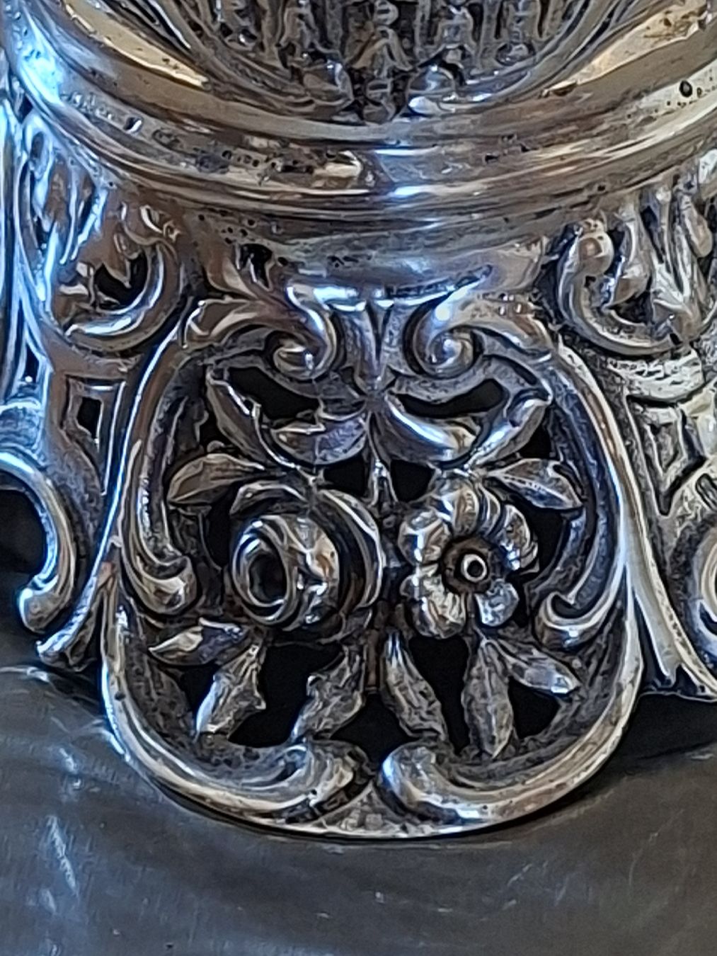 Statuette: Brautstrausskorb Warschau Silber 800 – Usato da Neuenkirch venduto da STMK21 2
