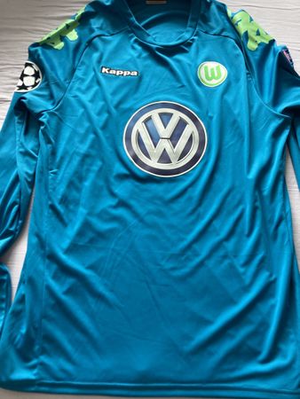 Matchworn / issued Trikot Diego Benaglio VfL Wolfsburg