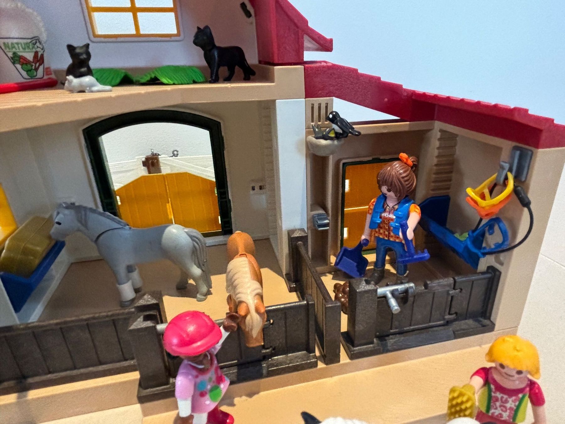 Playmobil Giocattoli: Reiterhof mit Springanlage Playmobil – Usato da Horw venduto da Gigafox7 4