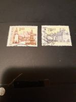 2 Timbres Tchécoslovaquie, motifs variés, bon état