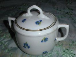 Kornblumen Zuckerdose Seltmann Weiden, Vintage, original