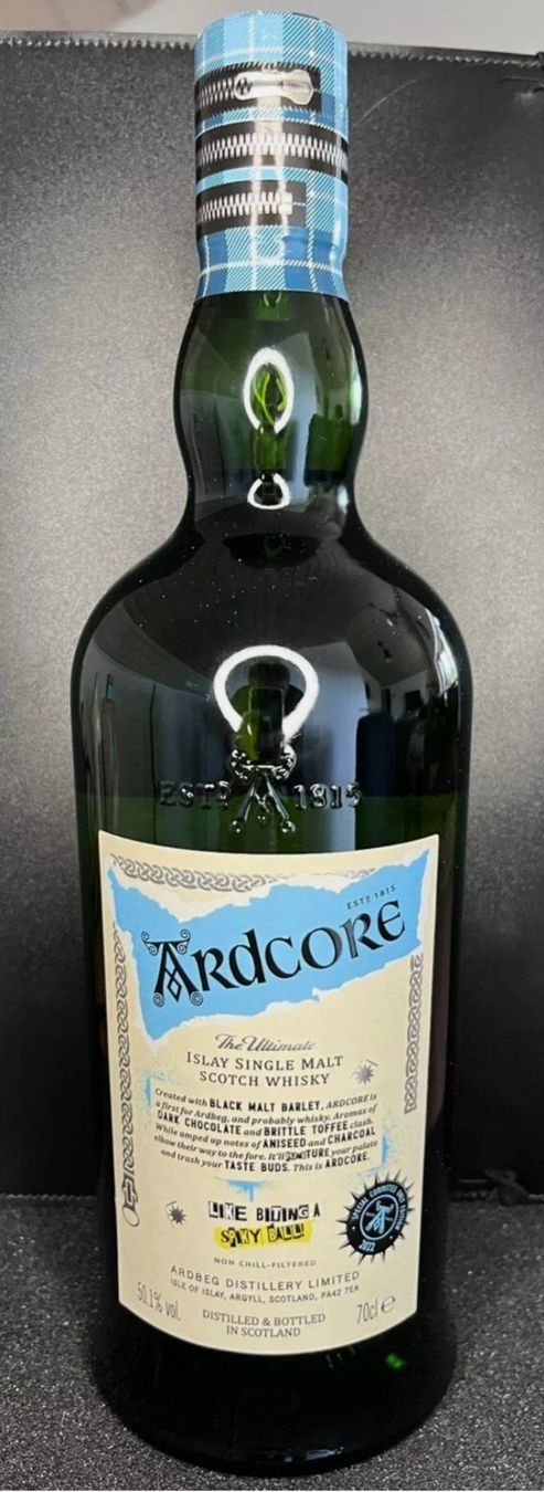 Ardbeg Spirituosen: Ardbeg Ardcore Limited Committee Release 2022 – Neu und originalverpackt aus Elsau von Rumsammler