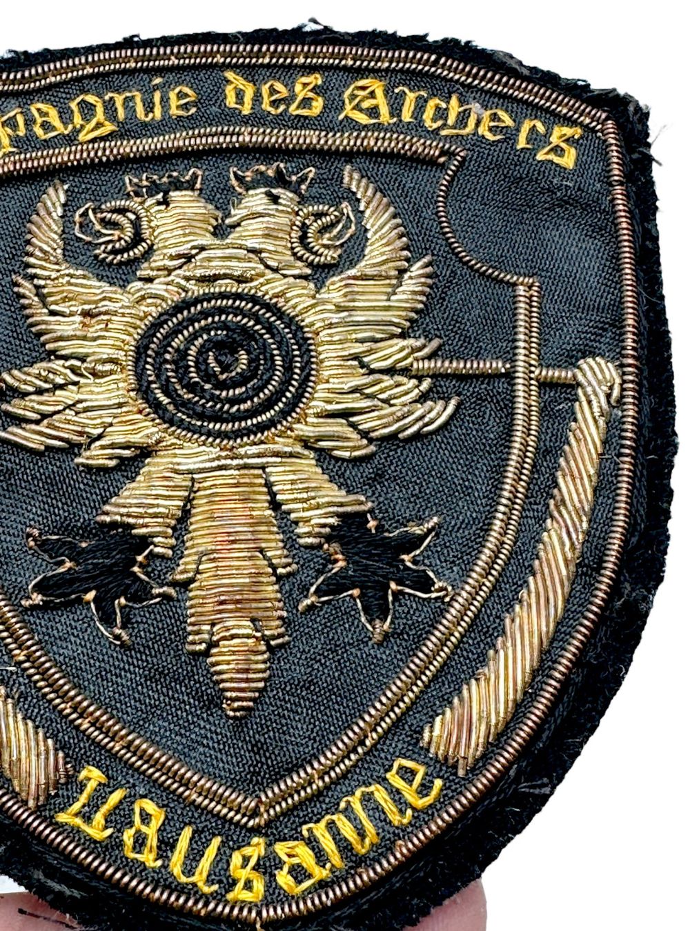 Toppe: Patch ancien "Compagnie des Archers" Lausanne – Usato da Morges venduto da MeeBee 4