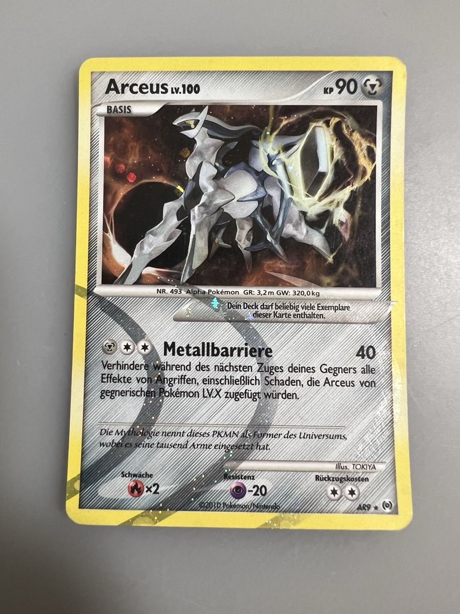 Pokémon Carte collezionabili: Arceus – Usato da Muttenz venduto da Michugee97