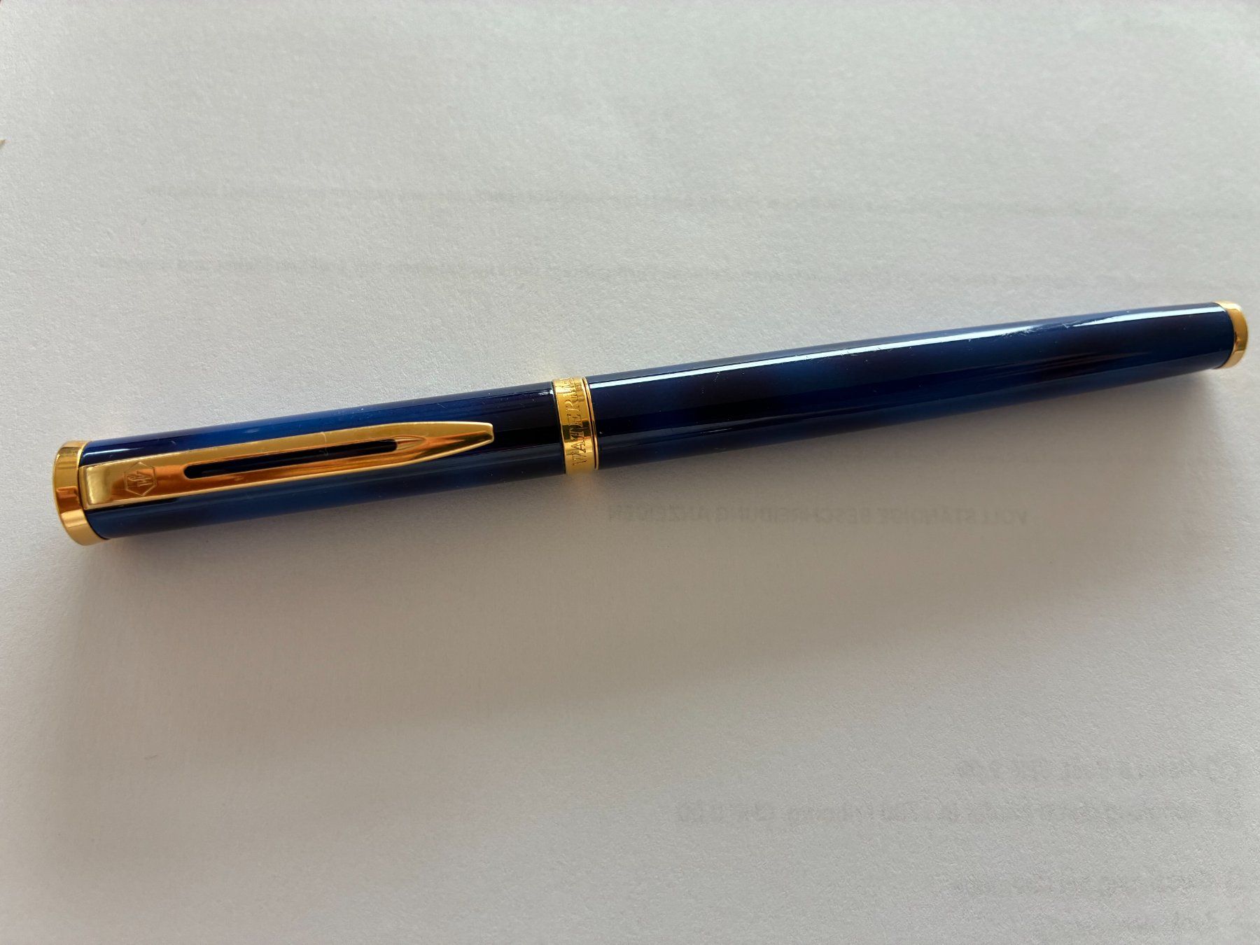 Waterman Sonstiges Schreiben & Zeichnen: Waterman Füllfederhalter Blau – Gebraucht aus Vitznau von agent62 1