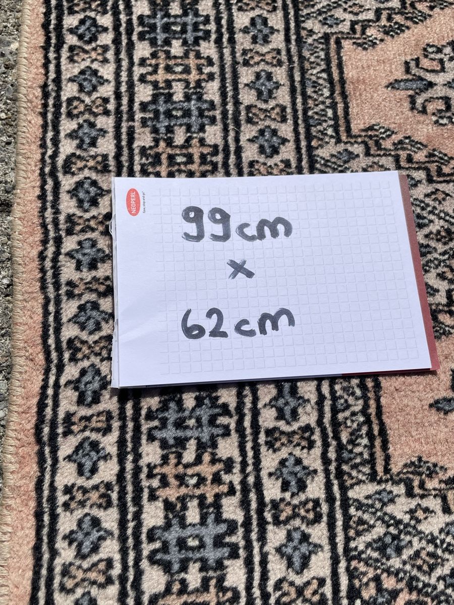 Tappeti: Orientteppich geknüpfter Teppich 99cm x 62cm – Usato da Niederbüren venduto da poschti 1