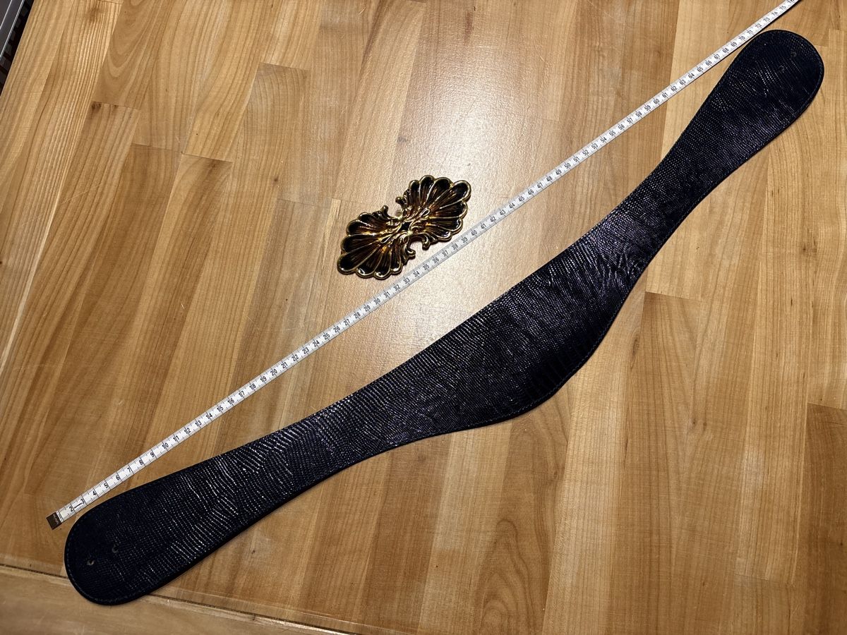 Cinture: Leder Gürtel Dunkelblau – Nuovo (secondo la descrizione) da Rümlang venduto da BoutiqueMonique16 4