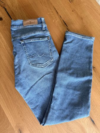 7 For All Mankind Jeans Gr. 26 Luxe Vintage Sommerleicht ☀️ 