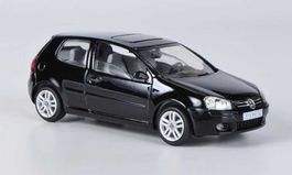 VW Golf V 3-Türer 2003-2008 schwarz      1:43 von Solido