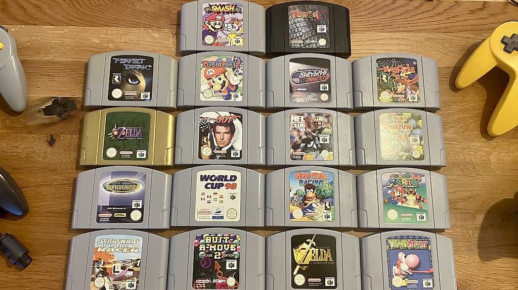 Nintendo Konsolen: Nintendo 64, 18 Games, 4 Controller – Gebraucht aus Rotkreuz von AndreasBrand 1