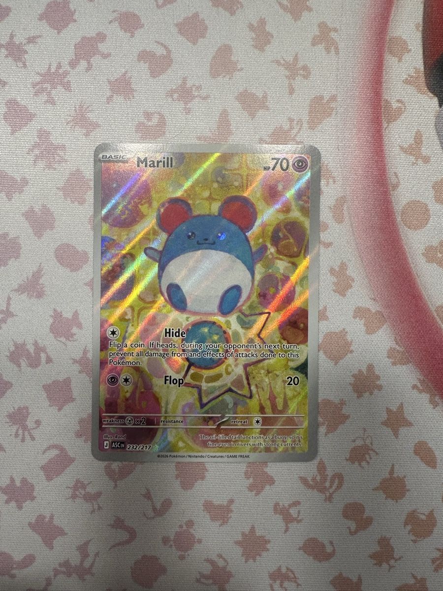 Pokémon Sammelbilder & Trading cards: Marill ASC 232 ENG ab 1.-- – Gebraucht aus Recherswil von Nitschy