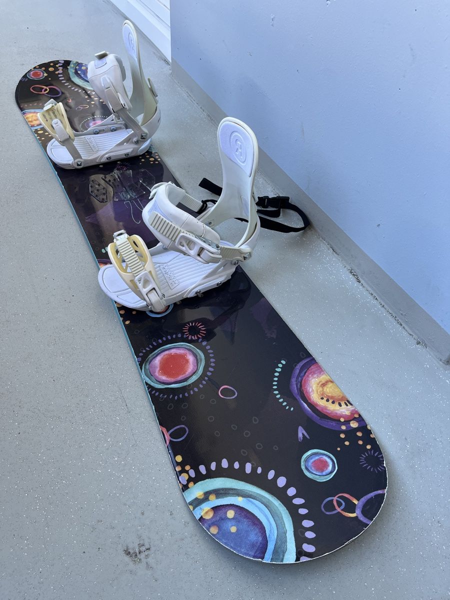 Board: K2 Snowboard 137cm inkl. Nidecker Snowboardbindung – Usato da Horgen venduto da pupcia01 2