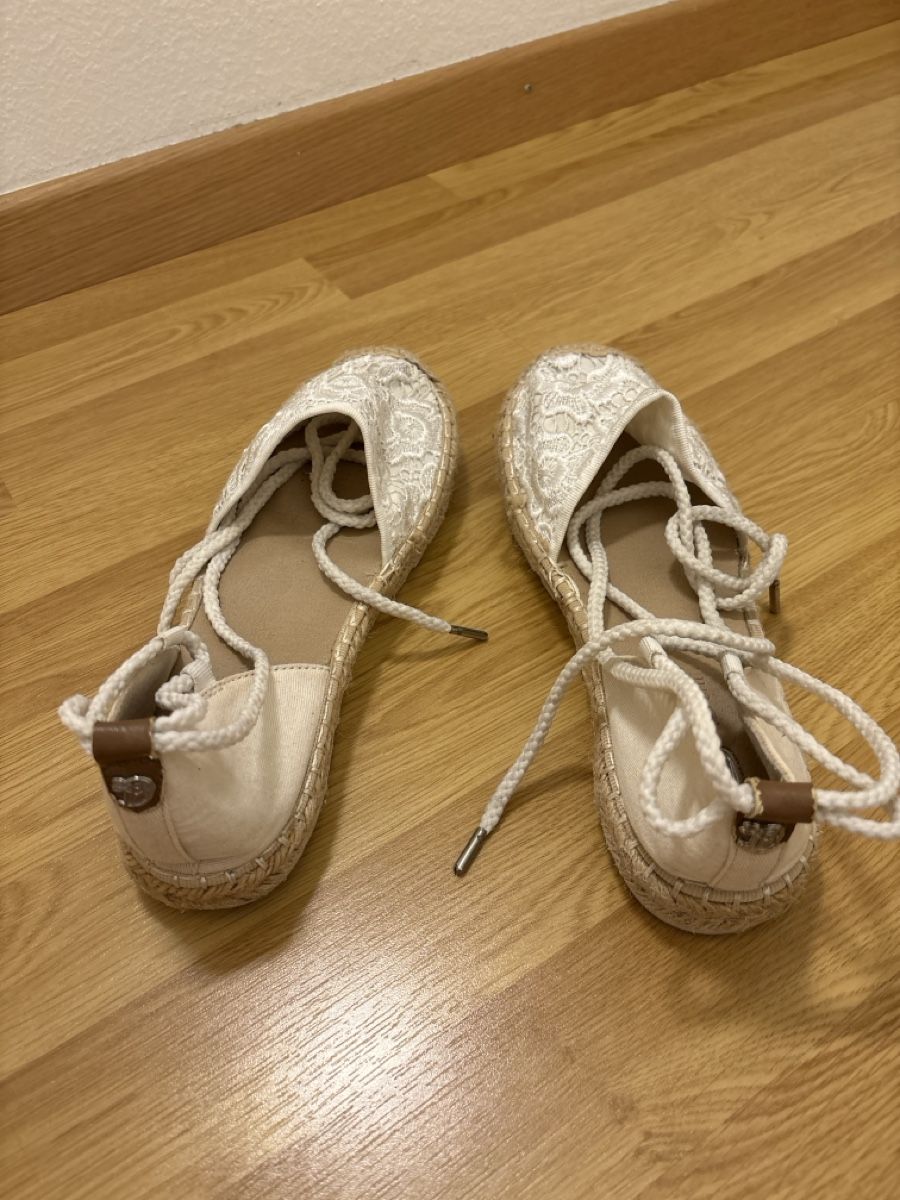 Scarpe da donna: Sommer Espadrilles mit Schnürung, Grösse 40 – Usato da Baar venduto da steffi_16 3
