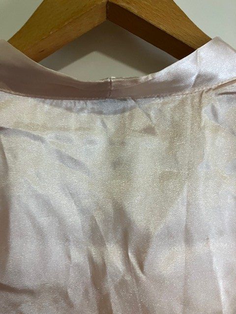 Camicette: elegante bluse mit mini-stehkragen, weich fallend – Nuovo (secondo la descrizione) da Schwarzenberg LU venduto da kindler007 4