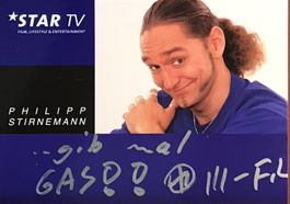 Philipp Stirnemann Moderator Autogramm signiert Foto 10x15cm