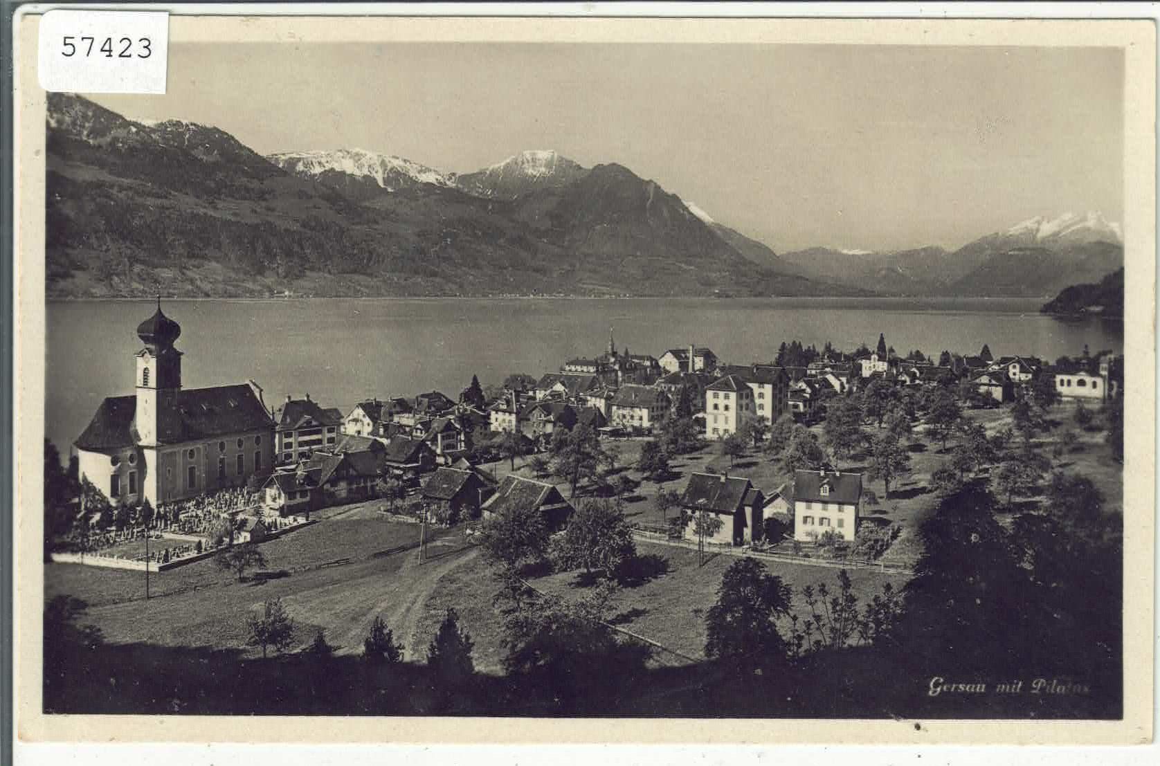 Cartoline postali: Gersau - Generalansicht – Usato da Ettingen venduto da Kartenplanet