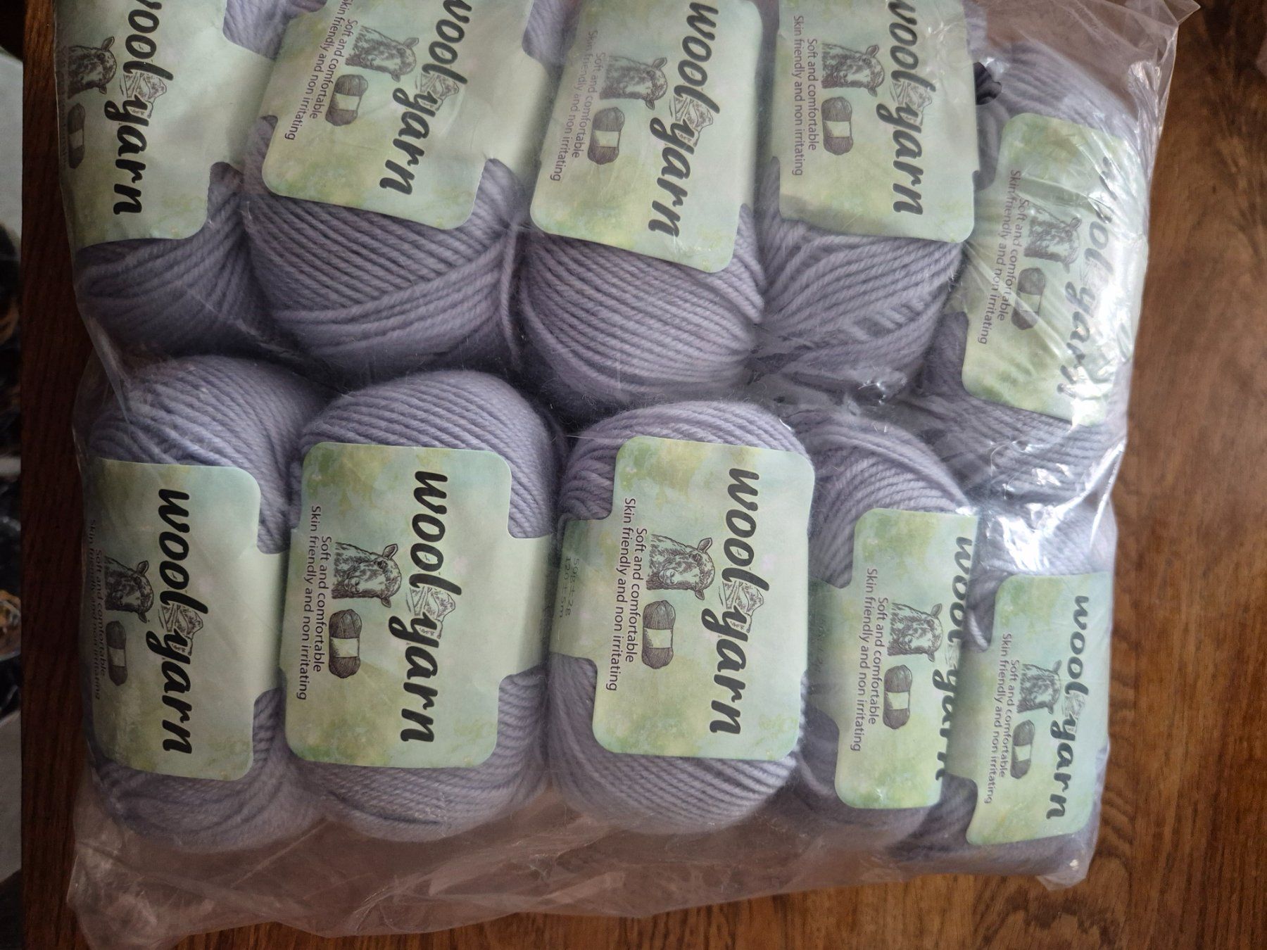Wolle: Wool yarn 10 Knäuel – Neu (gemäss Beschreibung) aus Läufelfingen von Netti04 6