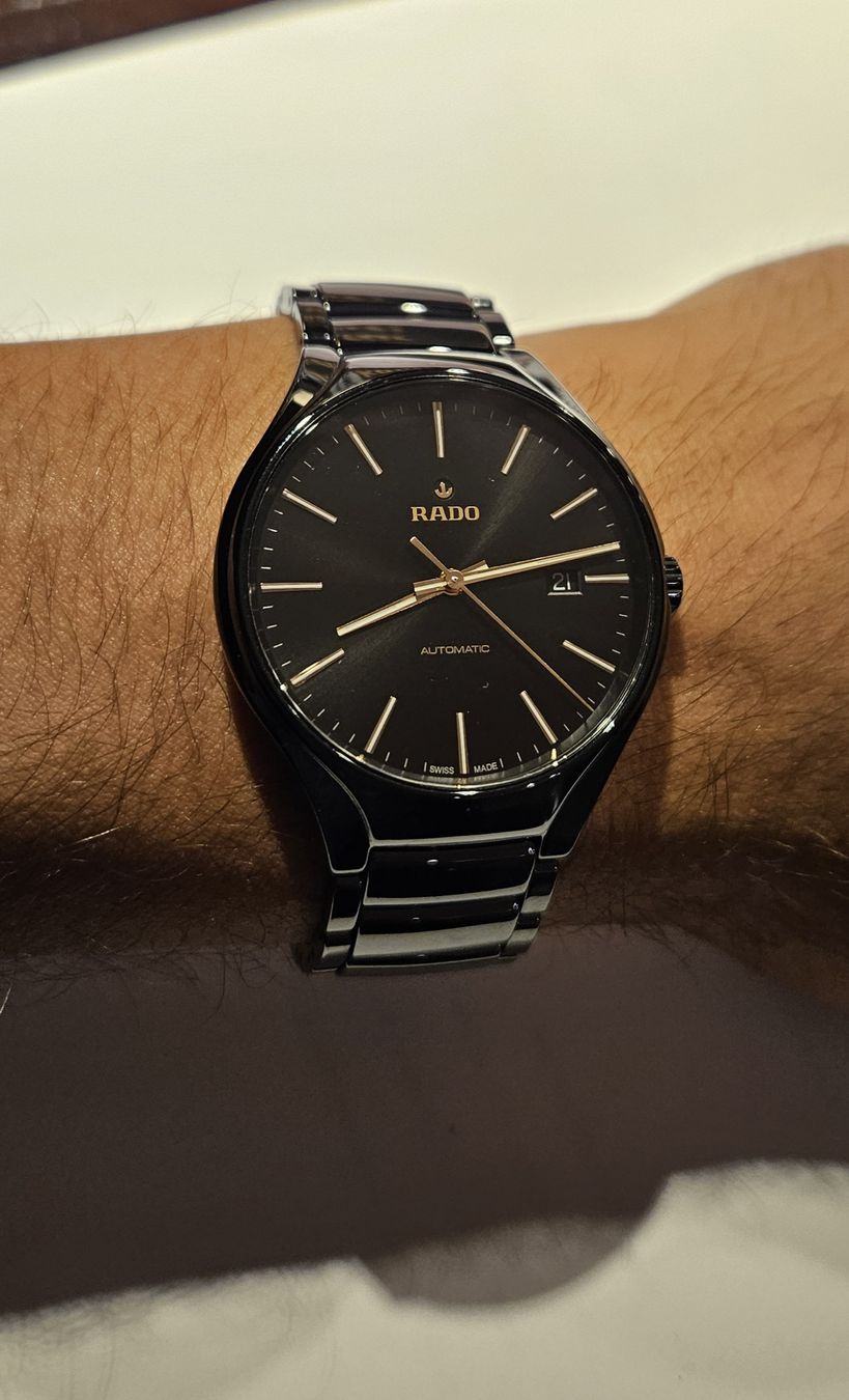 Rado Orologi: Rado True Round Automatic Hightech-Keramik Uhr – Usato da Erlenbach ZH venduto da Fabi1212 7