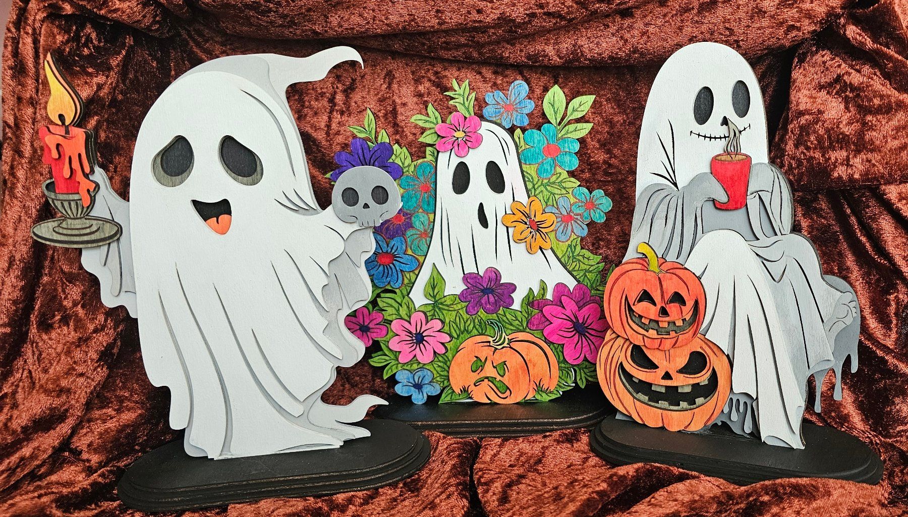 Statuette: Halloween Deko Geister – Nuovo (secondo la descrizione) da Birsfelden venduto da missnamrit 2