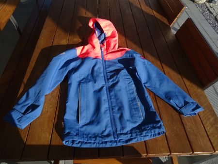 Sehr schönen Regenjacke (Softshell) Trollkids, Gr. 128 cm