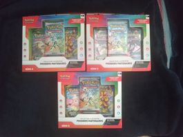 Pokémon – Lot de 3 Coffrets Premiers Partenaires Série 2 FR 