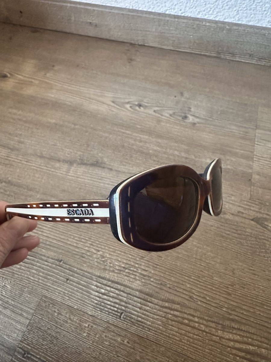 Escada Brillen & Gläser: Escada Sonnenbrille Modell E1270 TNY  – Gebraucht aus St. Moritz von Dar-23 4