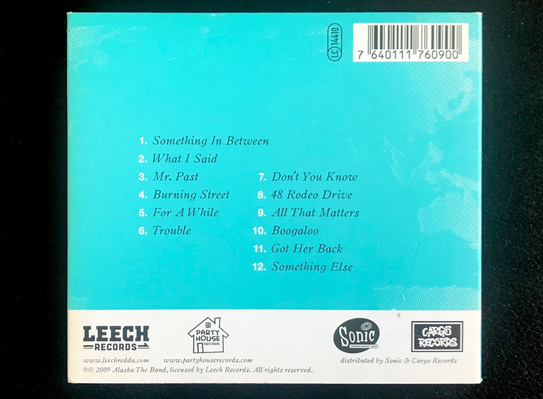 CD: CD Alaska - Something in Between – Usato da Zürich venduto da tomakomai 1
