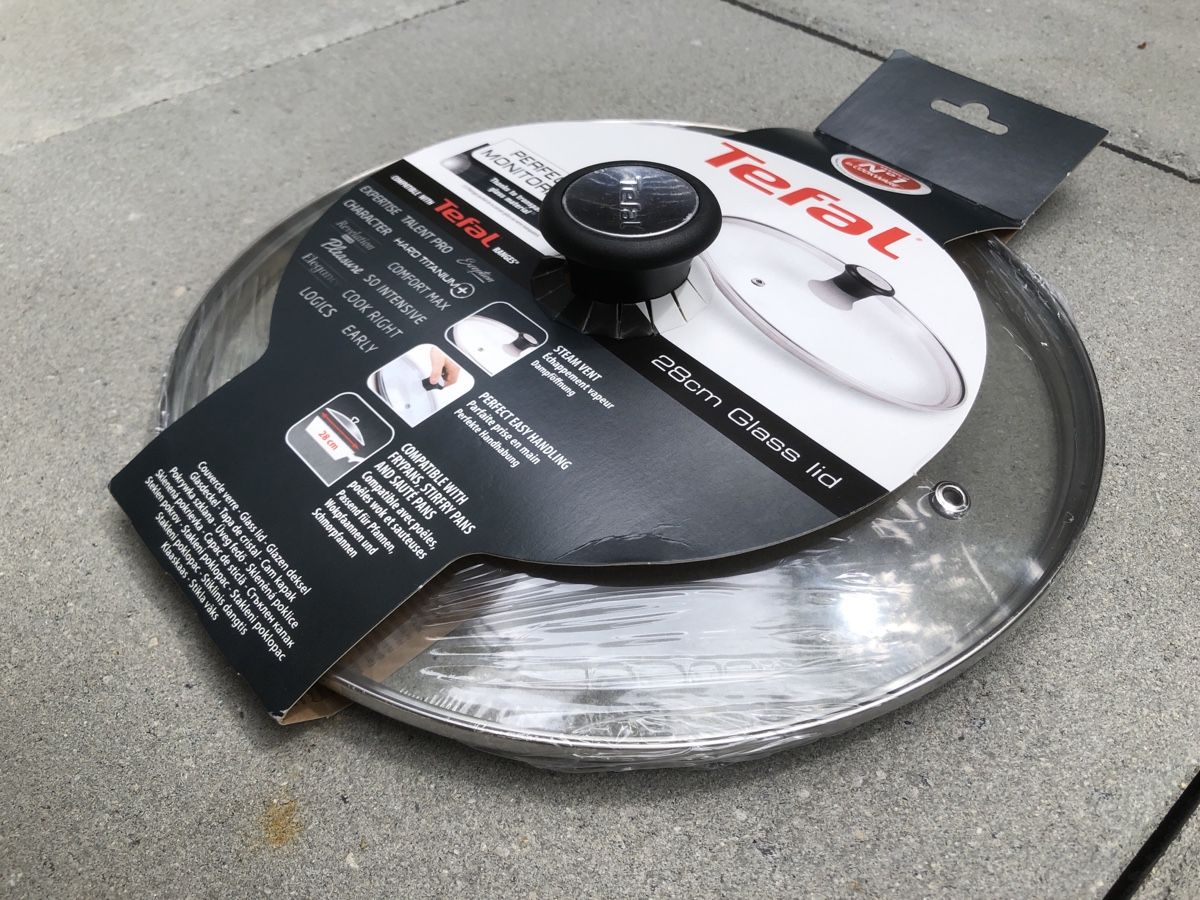 Tefal Küchengeräte: Tefal Glasdeckel 28cm neu – Neu und originalverpackt aus Buochs von Happy.Man 1