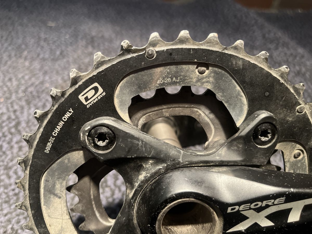 Shimano Ersatzteile: XT Kurbel – Gebraucht aus Felsberg von  2
