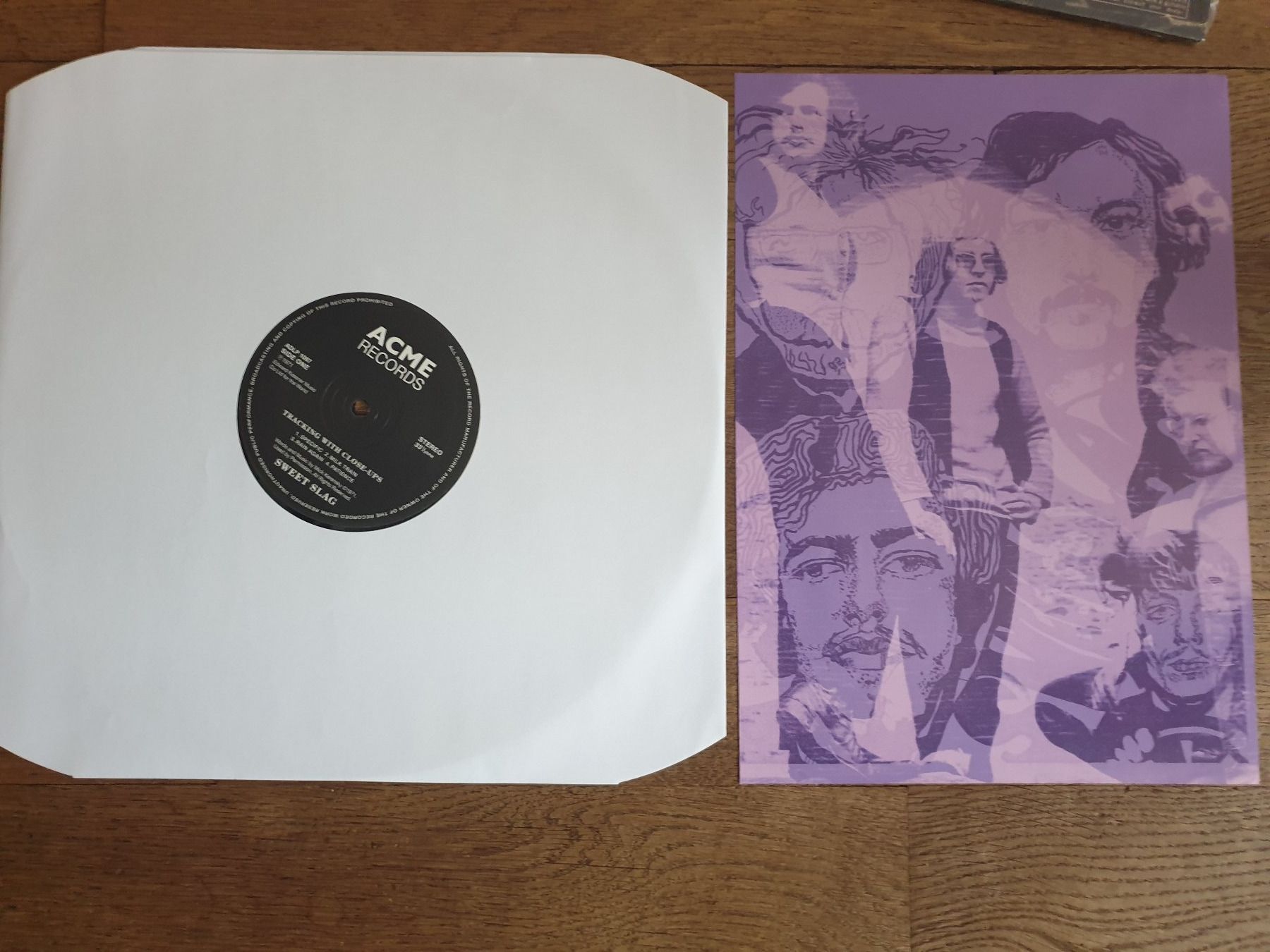 Schallplatten: Sweet Slag ‎ Tracking With Close-Ups – Gebraucht aus zürich von ultraviolet 3