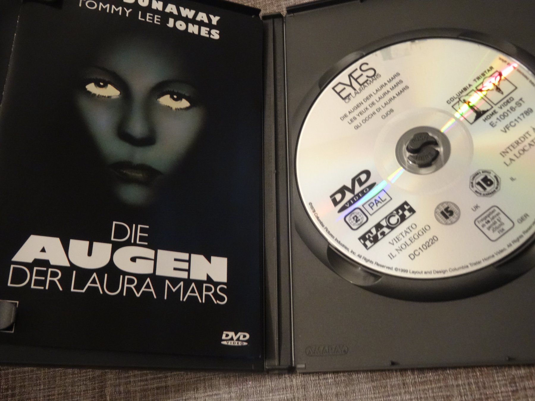 Alle DVDs: Die Augen der Laura Mars DVD – Gebraucht aus Olten von Disc-Verkauf 1